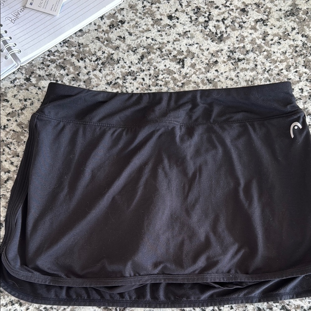 Women's Head pickleball/tennis Black Skirt